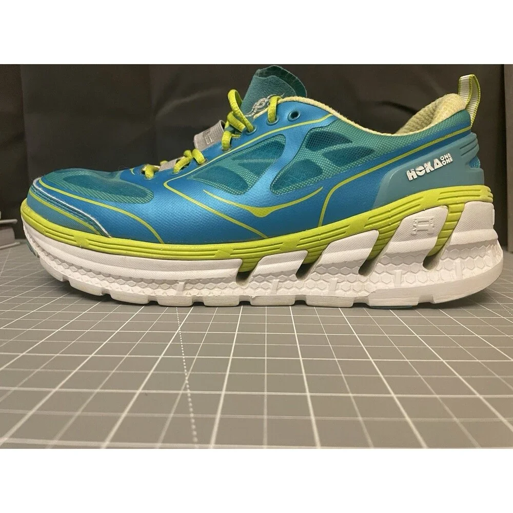 Hoka One One Conquest Women’s 9.5 20108025AWA Blue Green ~ Replacement Insoles ~